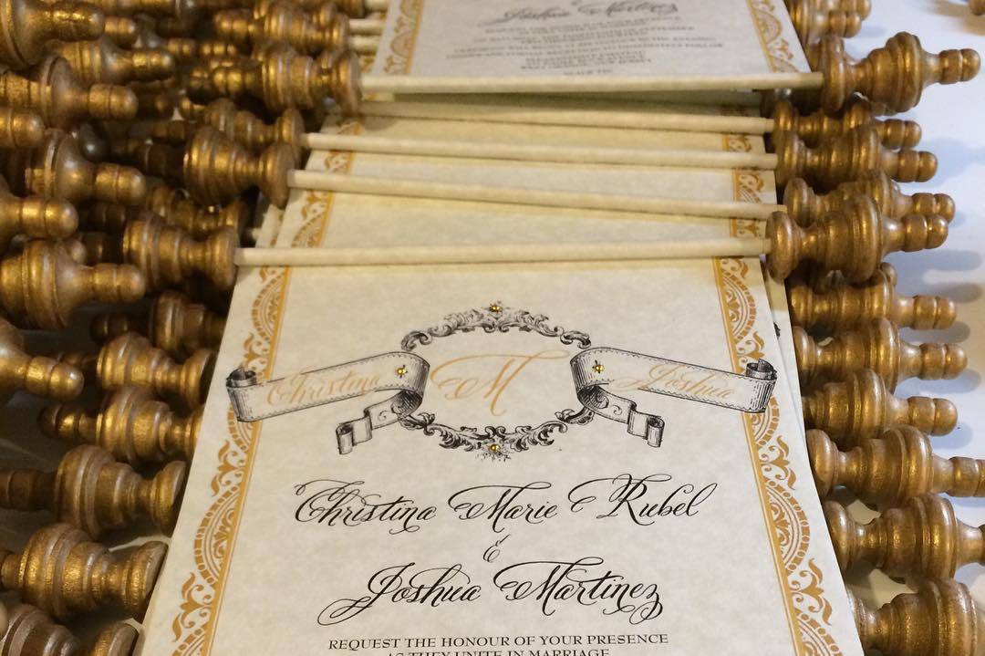 Introduction to the mystery behind Scroll Wedding Invitation cards