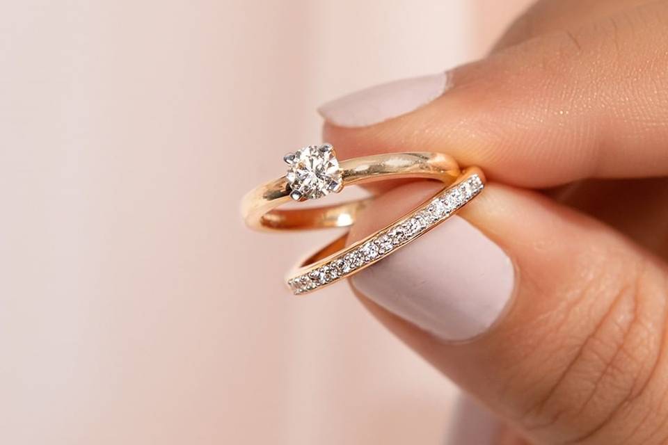 Overnight 14K Yellow Gold Halo Engagement Ring 83502-9-14KY | Barnett  Jewelers | Jacksonville, FL