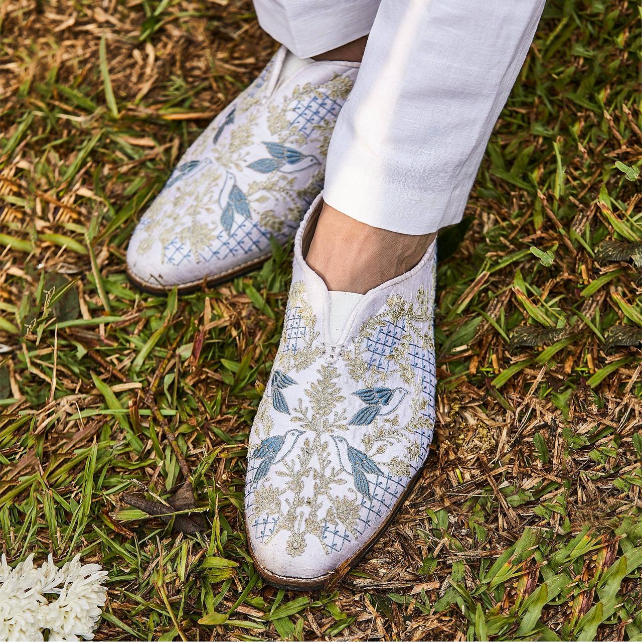 sherwani matching shoes