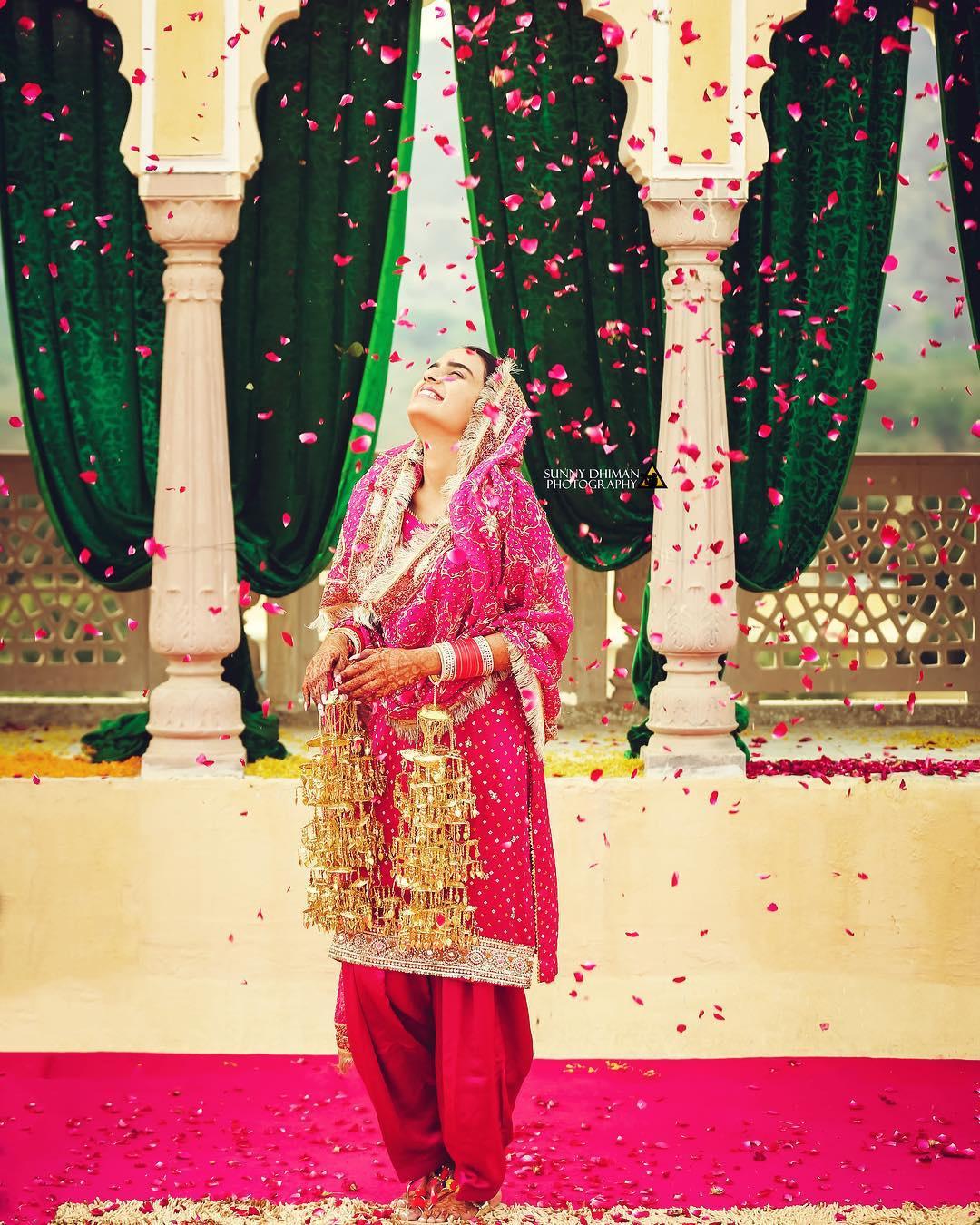 33 Bridal suits ideas | punjabi bride, punjabi wedding suit, bridal wear