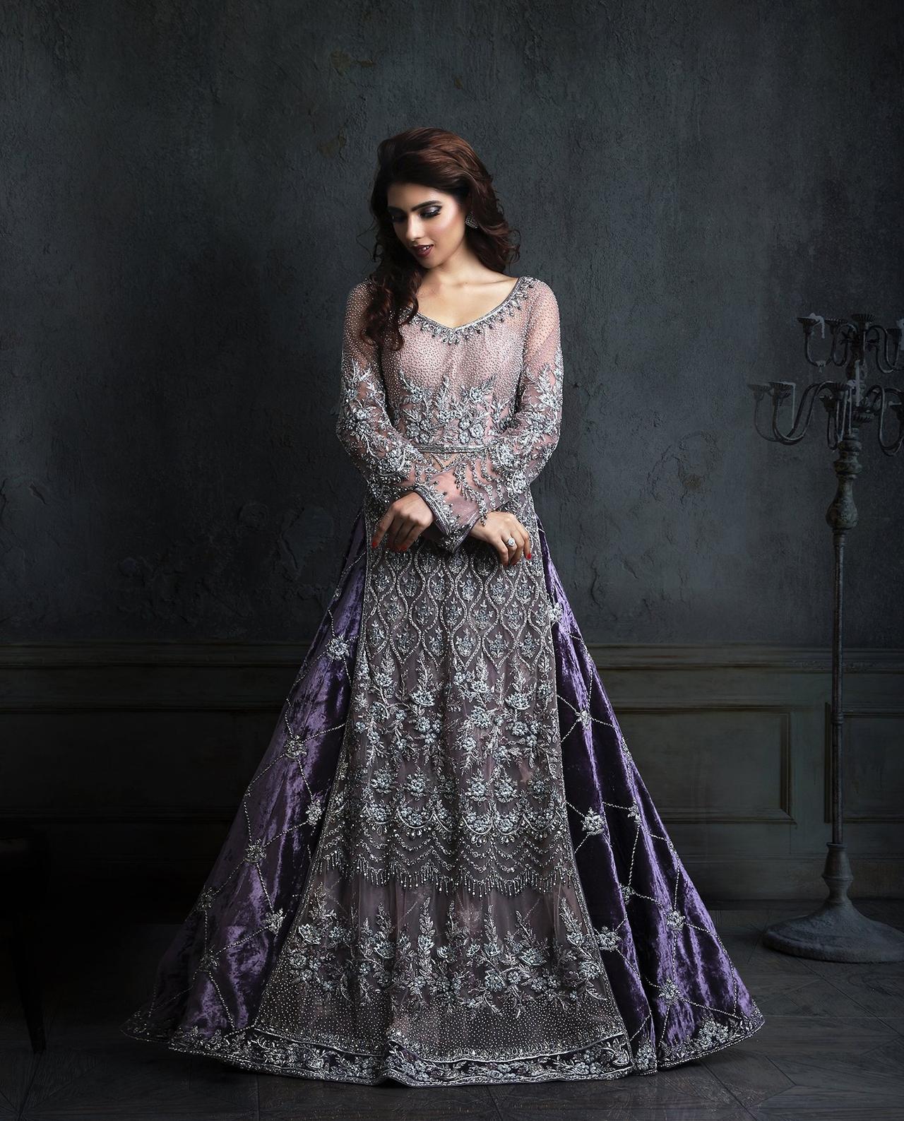 Buy Peach Soft Net Wedding Wear Zari Work Lehenga Choli Online From  Wholesale Salwar.