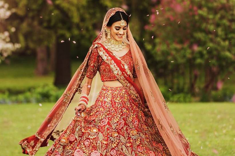 56121 lehenga wearing styles shyamal bhumika cover