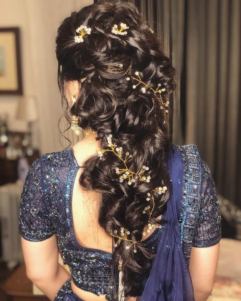Radhika Merchant's beautiful hairstyles