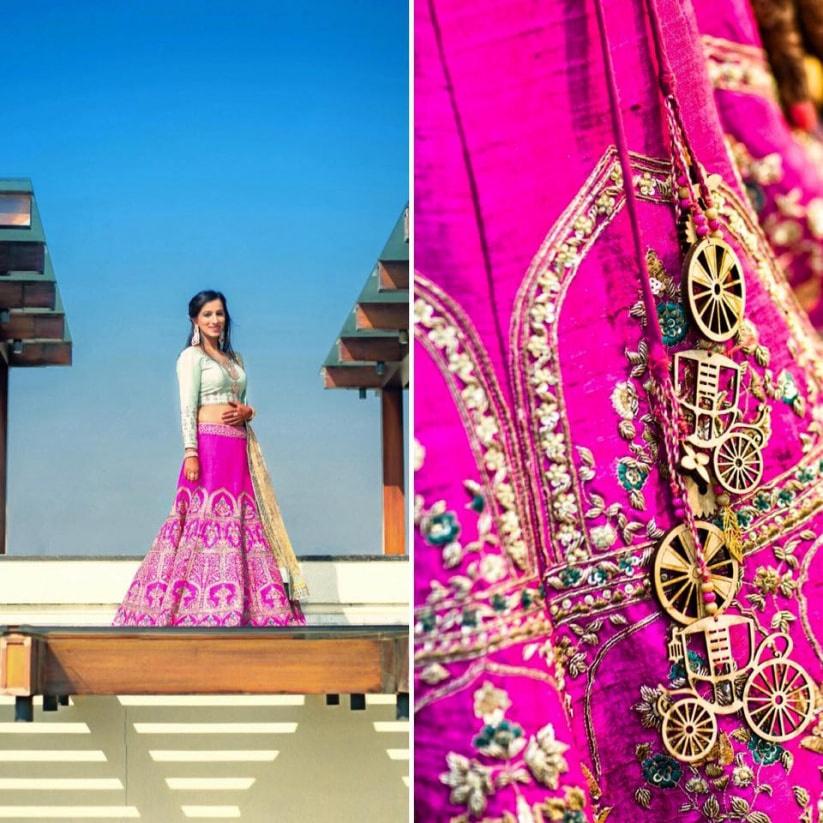 How does one choose the right net lehenga based on body type and occasion?  - Quora