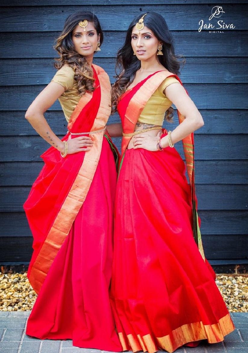 Rose drape tutorial – Best Saree Draper in India | Mayuri Saree Draping