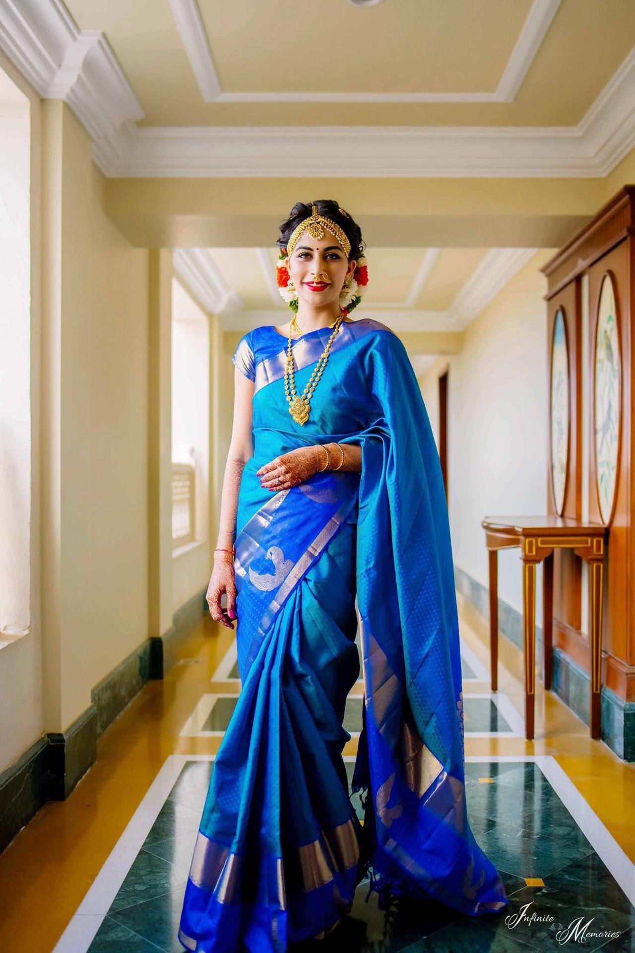 Teal Reverie: A Contemporary Classic &- Embellished Pleated Saree Eleg –  Anshika Tak Official