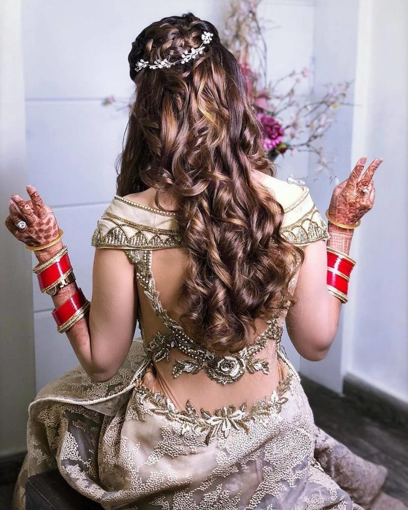 Bookmark These Terrific And Most Mesmerizing Hairstyles With Gowns –  ShaadiWish