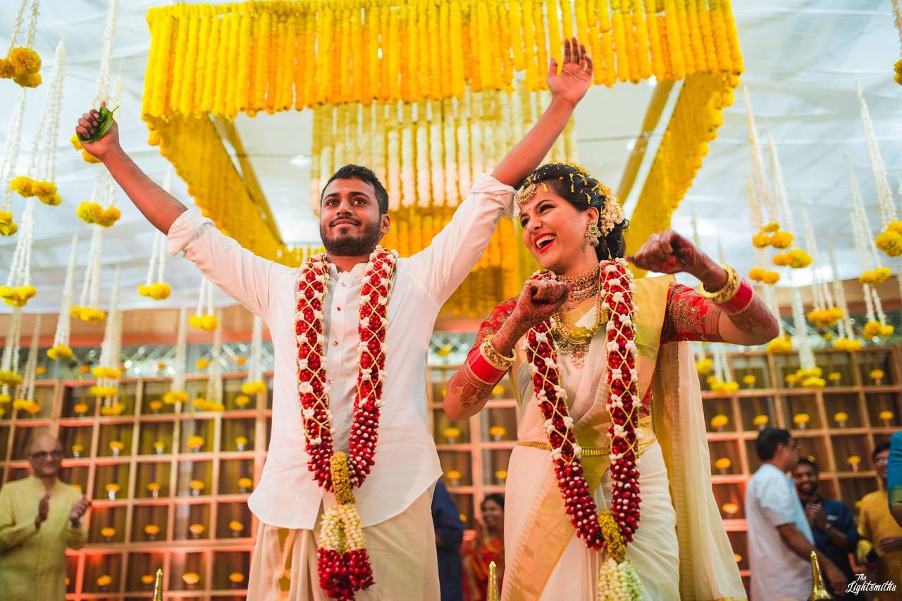 Anisa & Avi's Jaimala Wedding Ceremony - YouTube