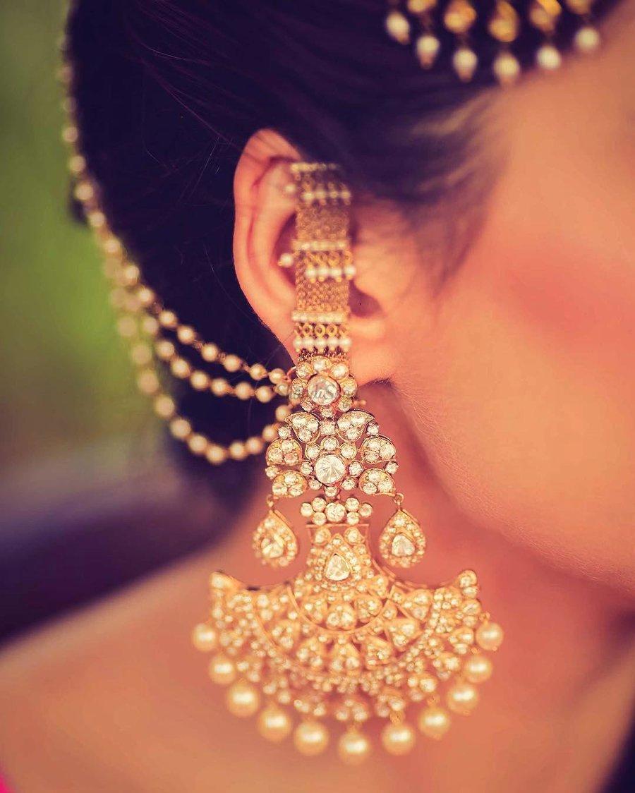 Buy Gold-Toned Earrings for Women by Karatcart Online | Ajio.com