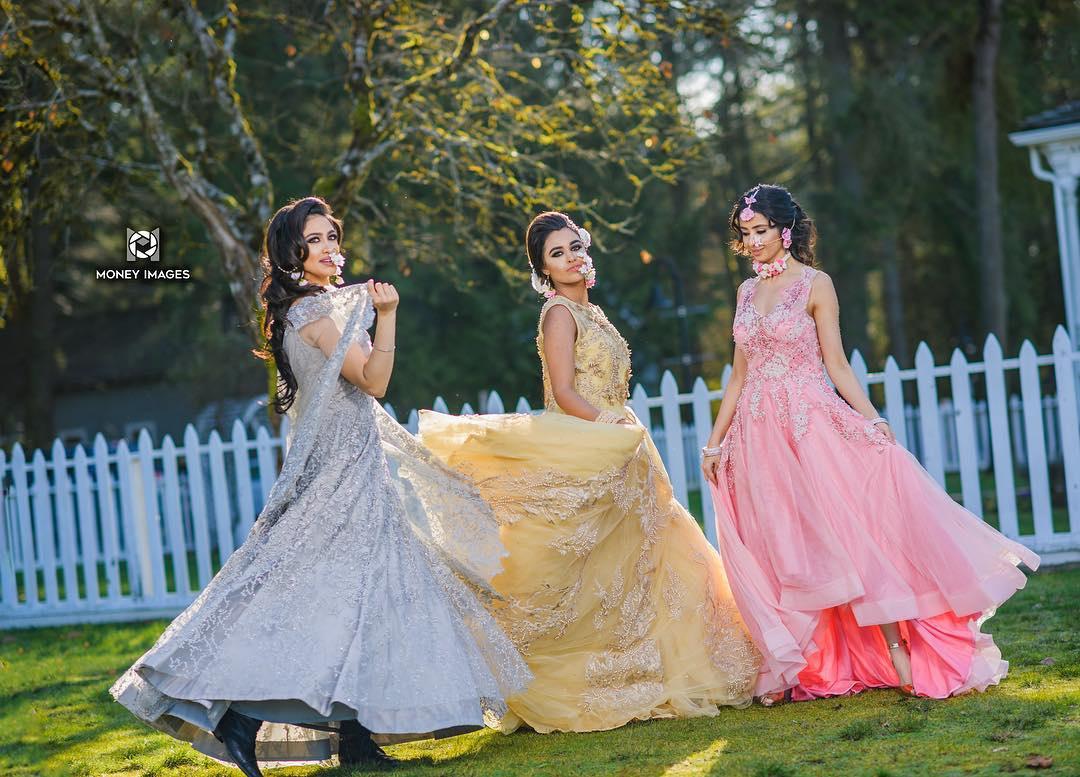 Indo western bridal dresses sale