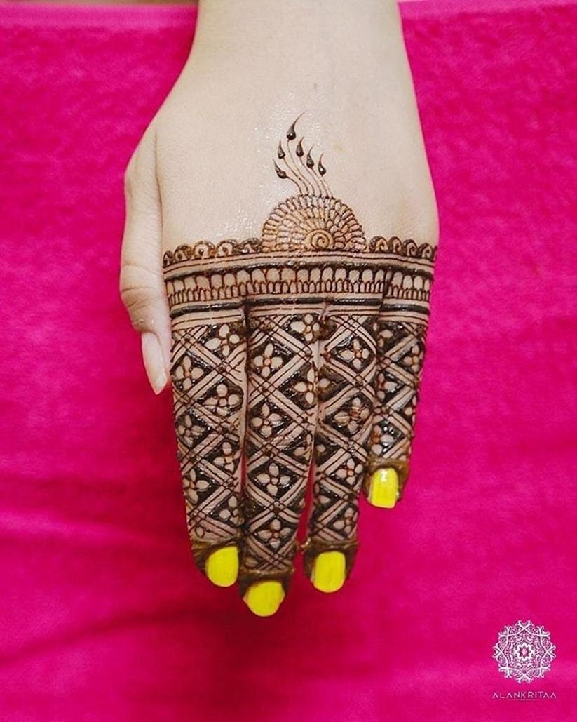 Latest finger mehndi design | modern finger mehndi design | 25 mehndi design  for back hand - YouTube