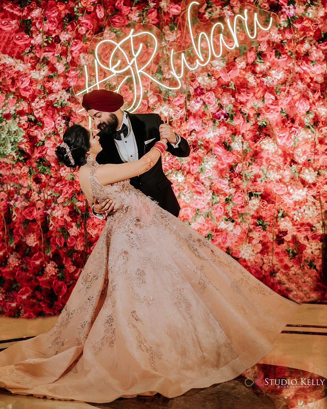 Wedding Flower Wall