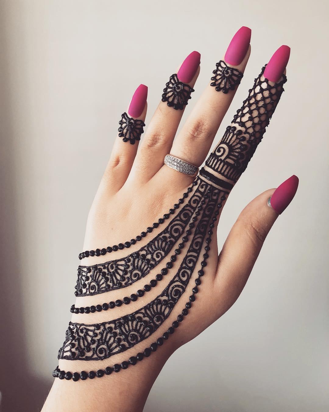 65+ Best Stylish Modern Back Hand Mehndi Design » Mehndi Design