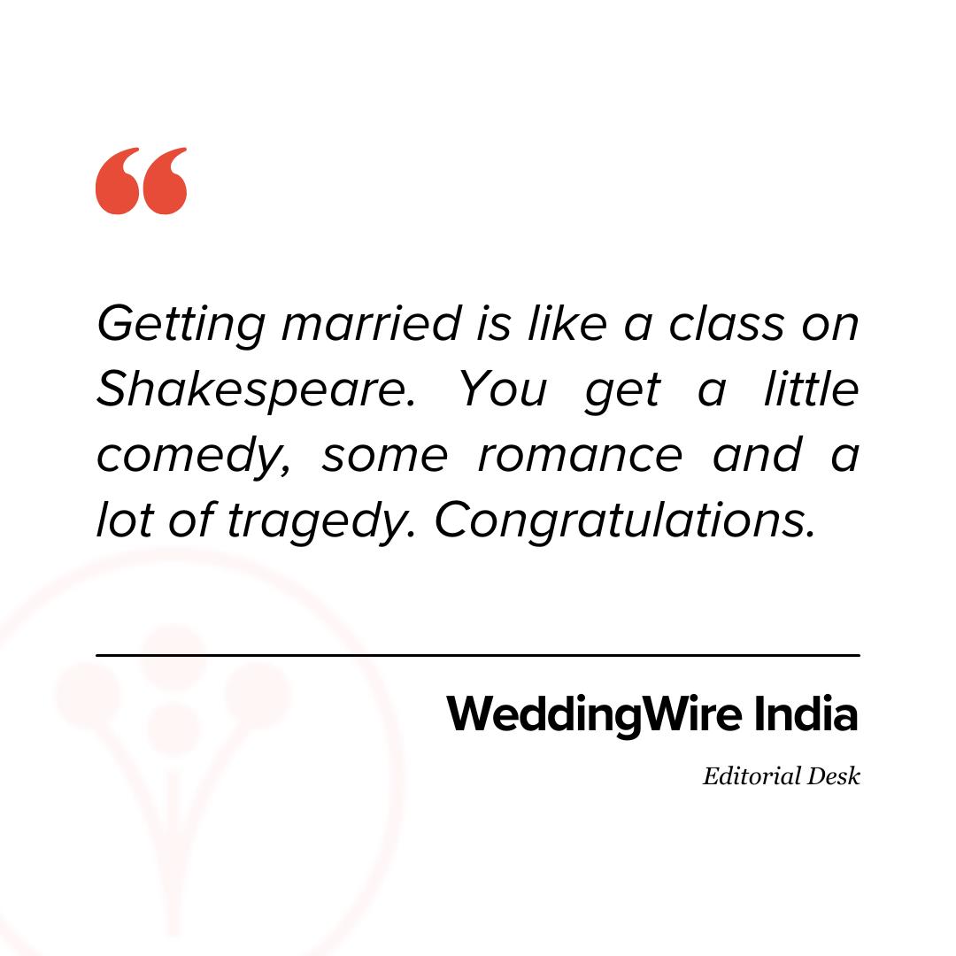 Funny Marriage Wishes for Newlyweds