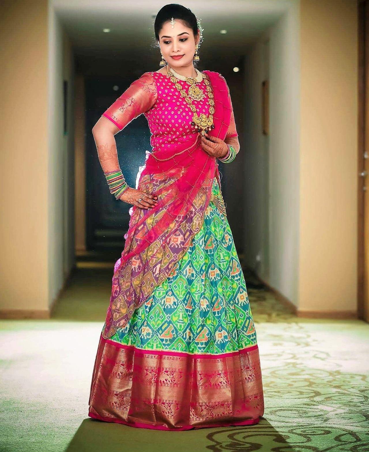 The Lehenga Half Saree: What Is This Garment And Who Should Wear It?