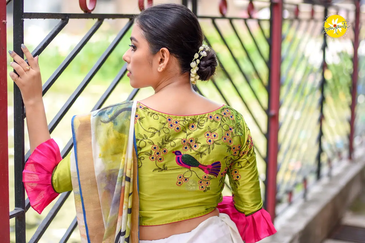 Cotton Saree Blouse Designs- Find Trendy Cotton Saree Blouse