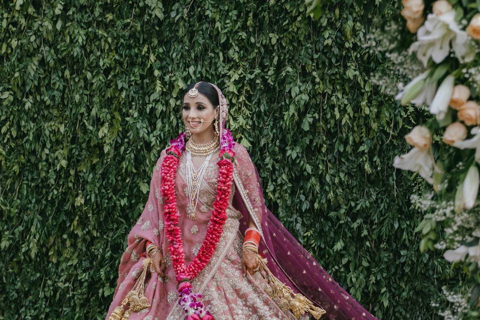 Pink Lehenga Elegance