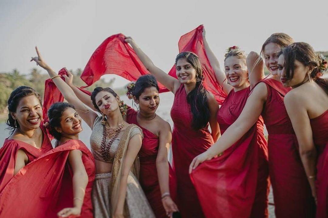 Best Bridesmaids outfit inspirations-we spotted on Instagram!  New  designer dresses, Indian fashion dresses, Designer dresses indian