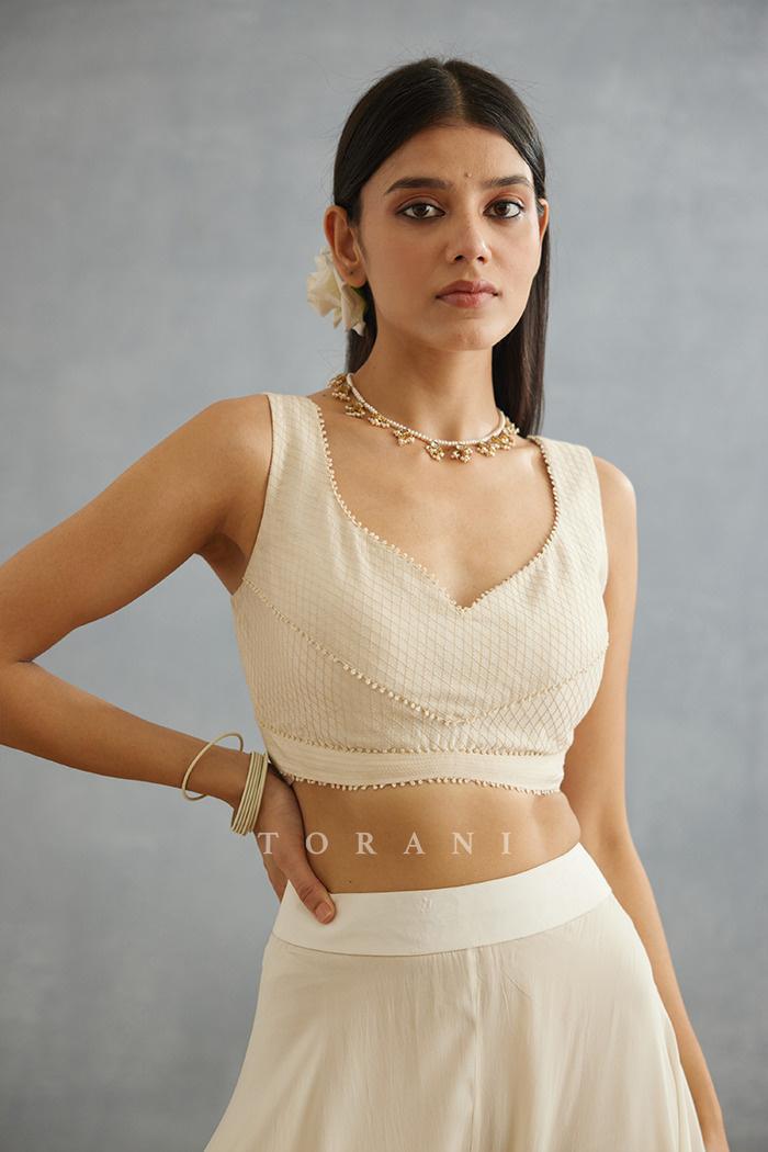 Cotton Saree Blouse Designs