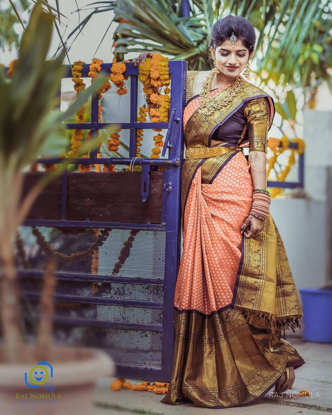 Buy Kanchipuram Silk Sarees - Original Kanchi Pattu Sarees Online