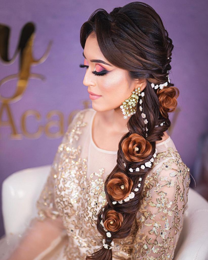 Popular Bridal Hairstyles and Makeup Trends for Asian American Brides –  East Meets Dress