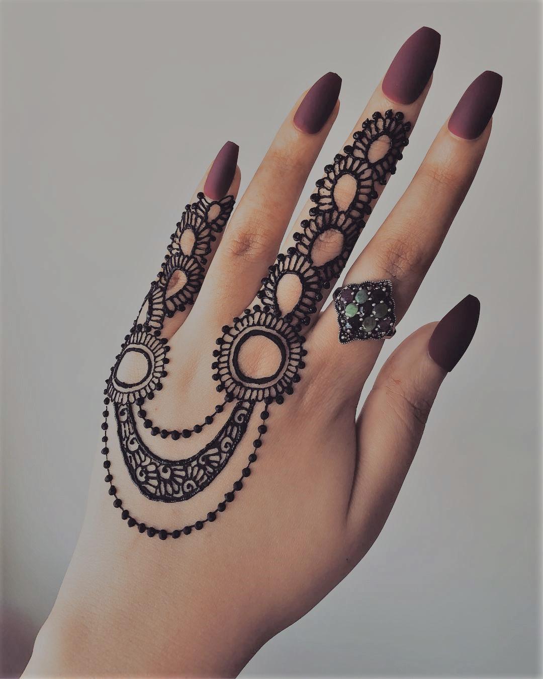 31 Finger Mehndi Design That Will Add Charm To Your Look