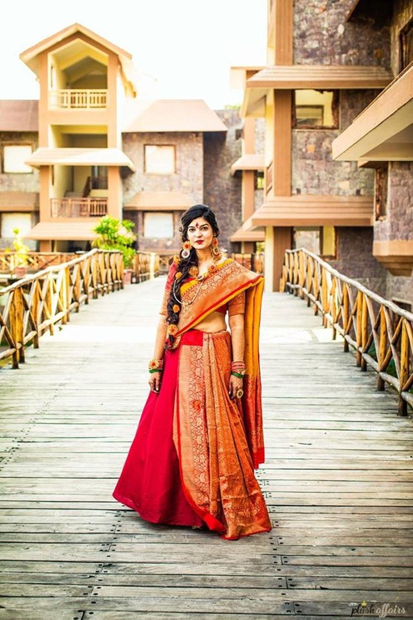 18 Different & Stylish ways to Drape Dupatta on your Wedding! |  WeddingBazaar