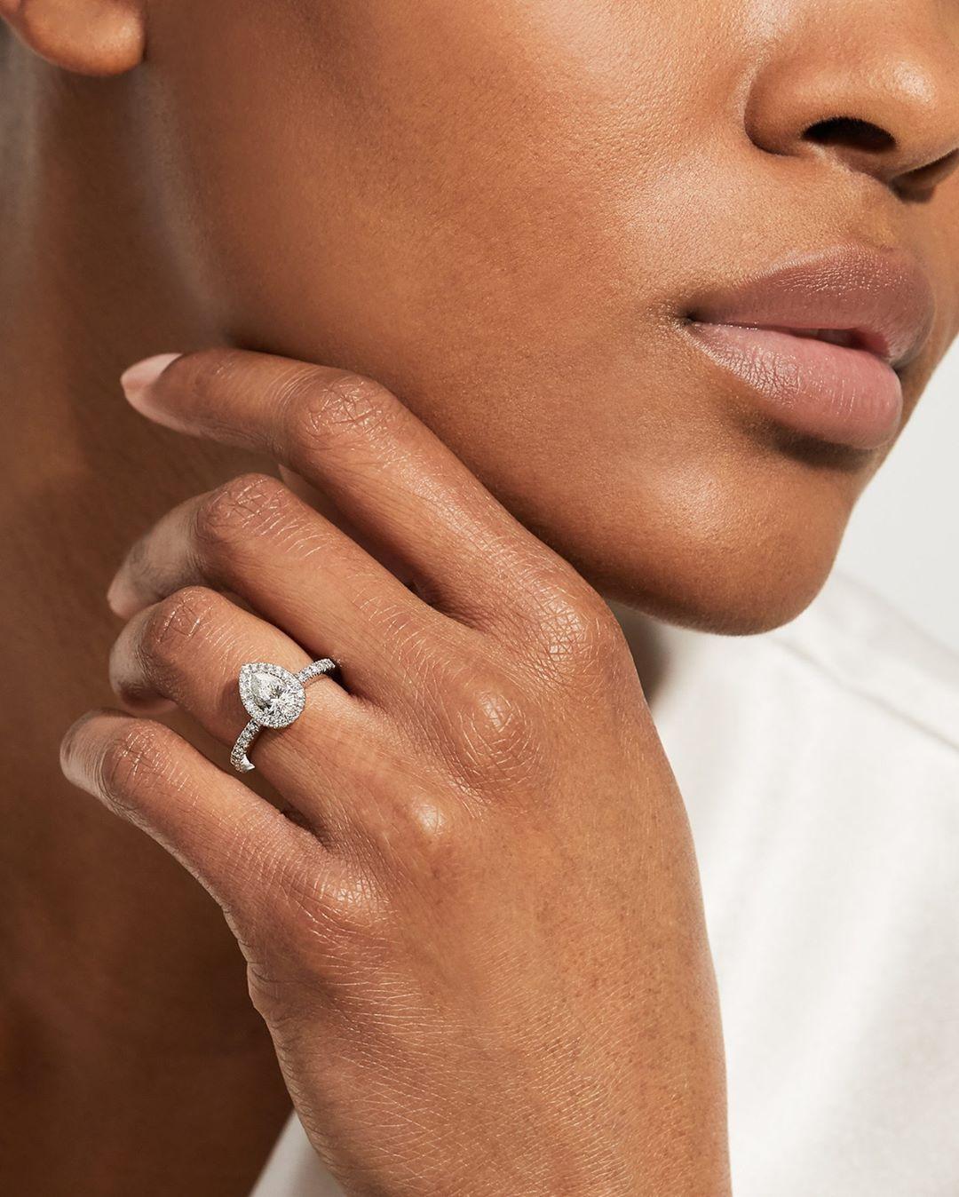 1ct Simulated Diamond Engagement Ring Minimalist Petite White Gold Plated |  eBay