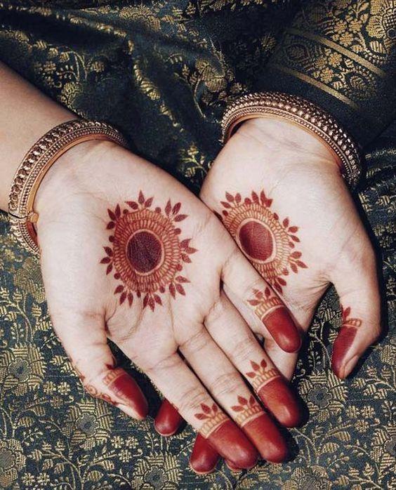 20+ Mandala Mehendi Designs For Brides | WedMePlz