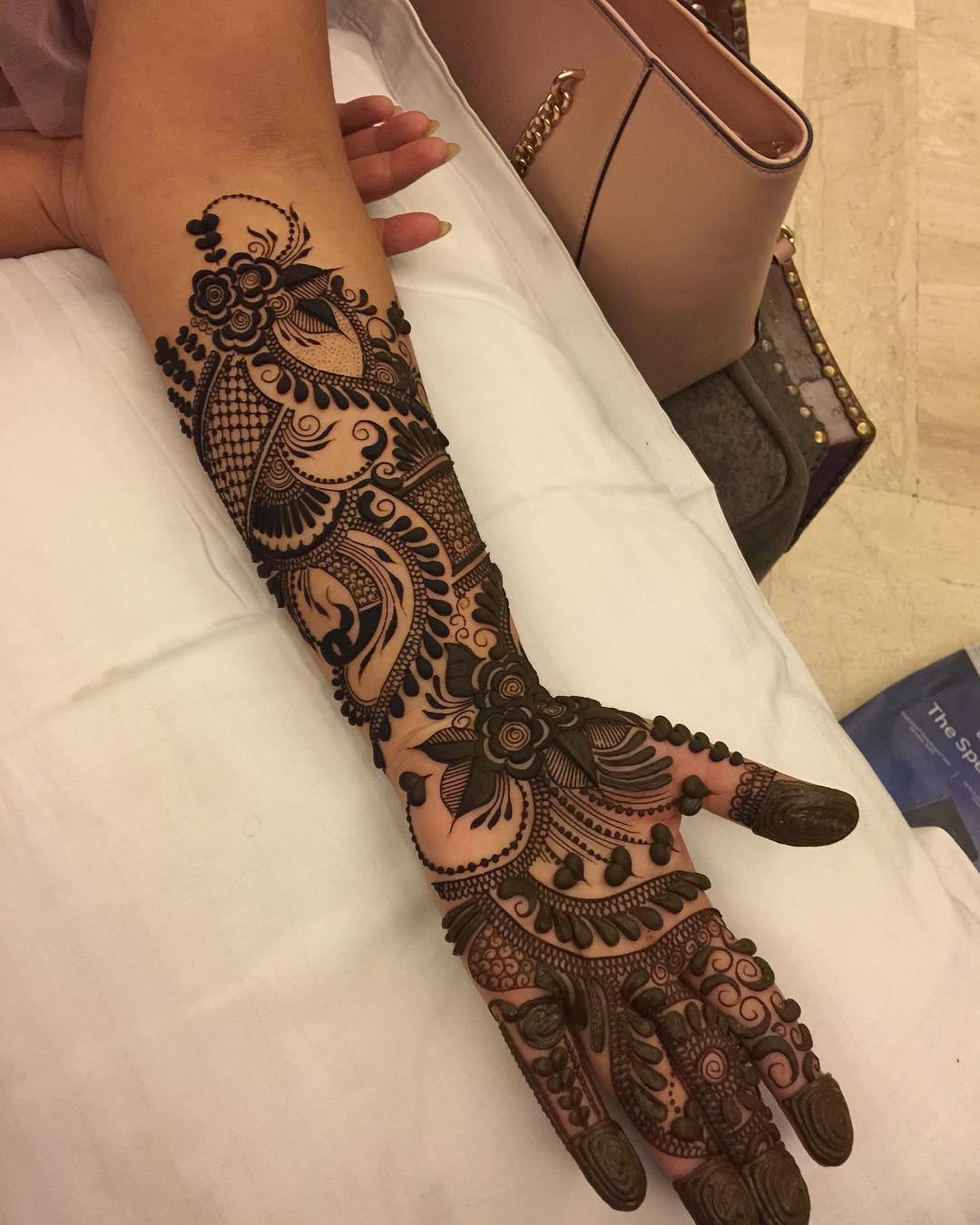 💞👰bridal heavy mehndi design👈👈✍️💖 Images • 💫princess💫 (@2393319828)  on ShareChat