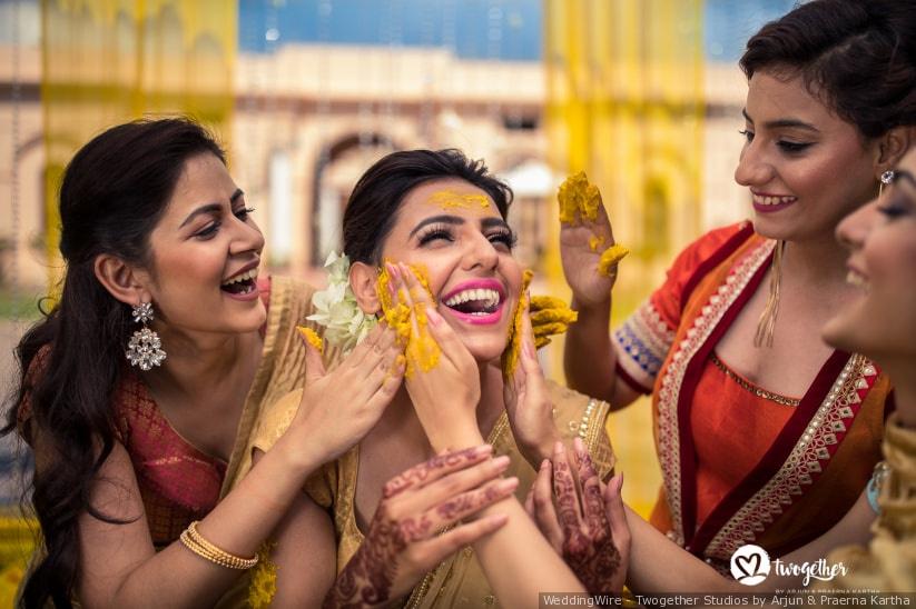 30 Best Haldi Photos From Indian Weddings You Cannot Miss!