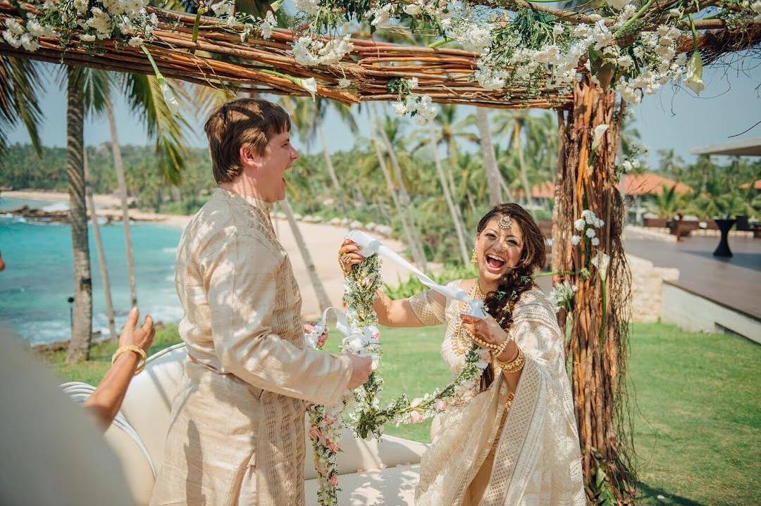 india beach wedding