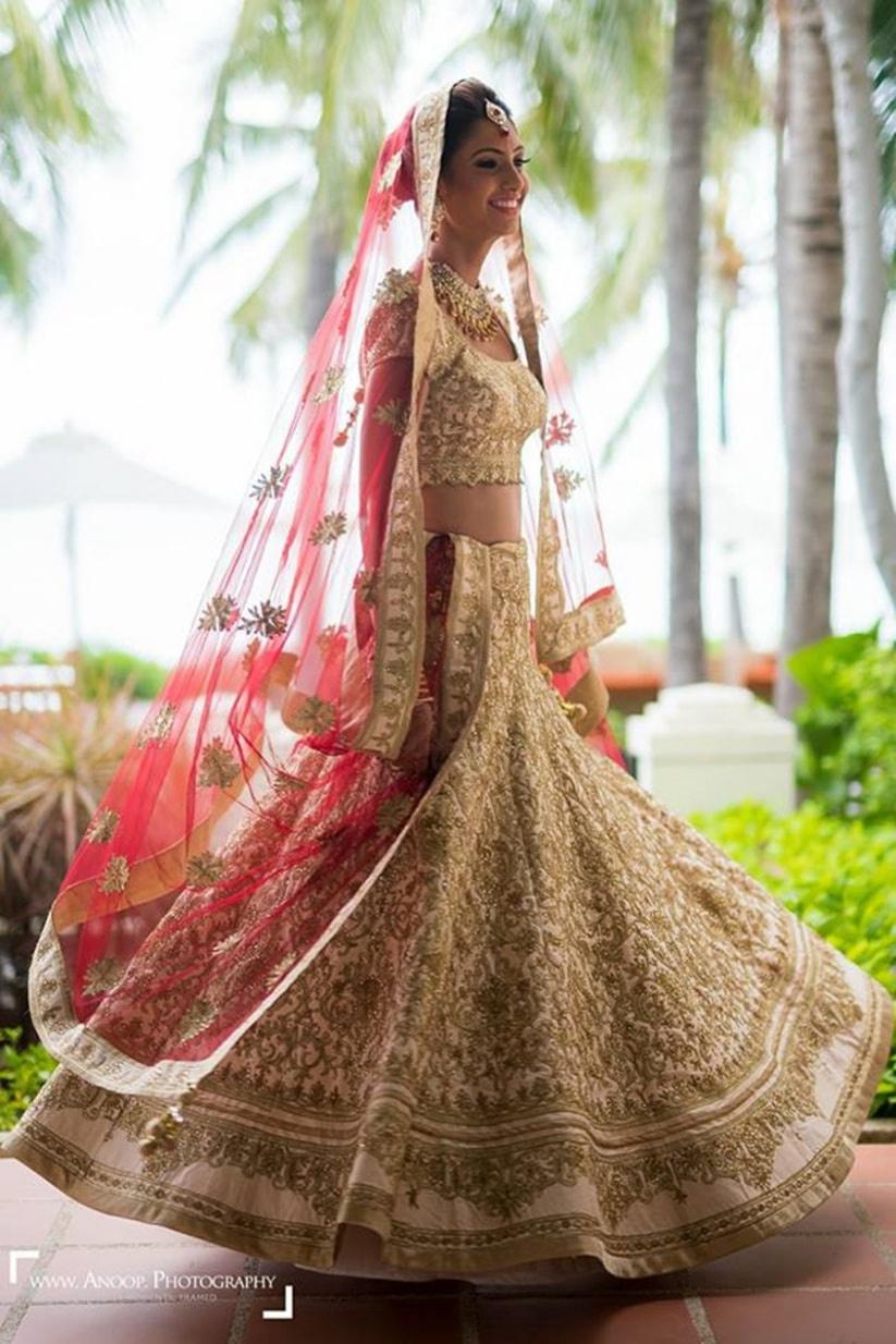 Punjabi bridal suit 2018 hotsell