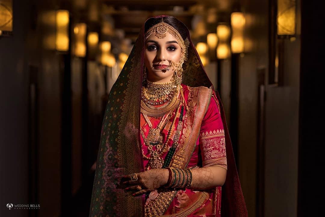 Lakshmi Manchu glitters in her mother's lime green pattu saree for a wedding !