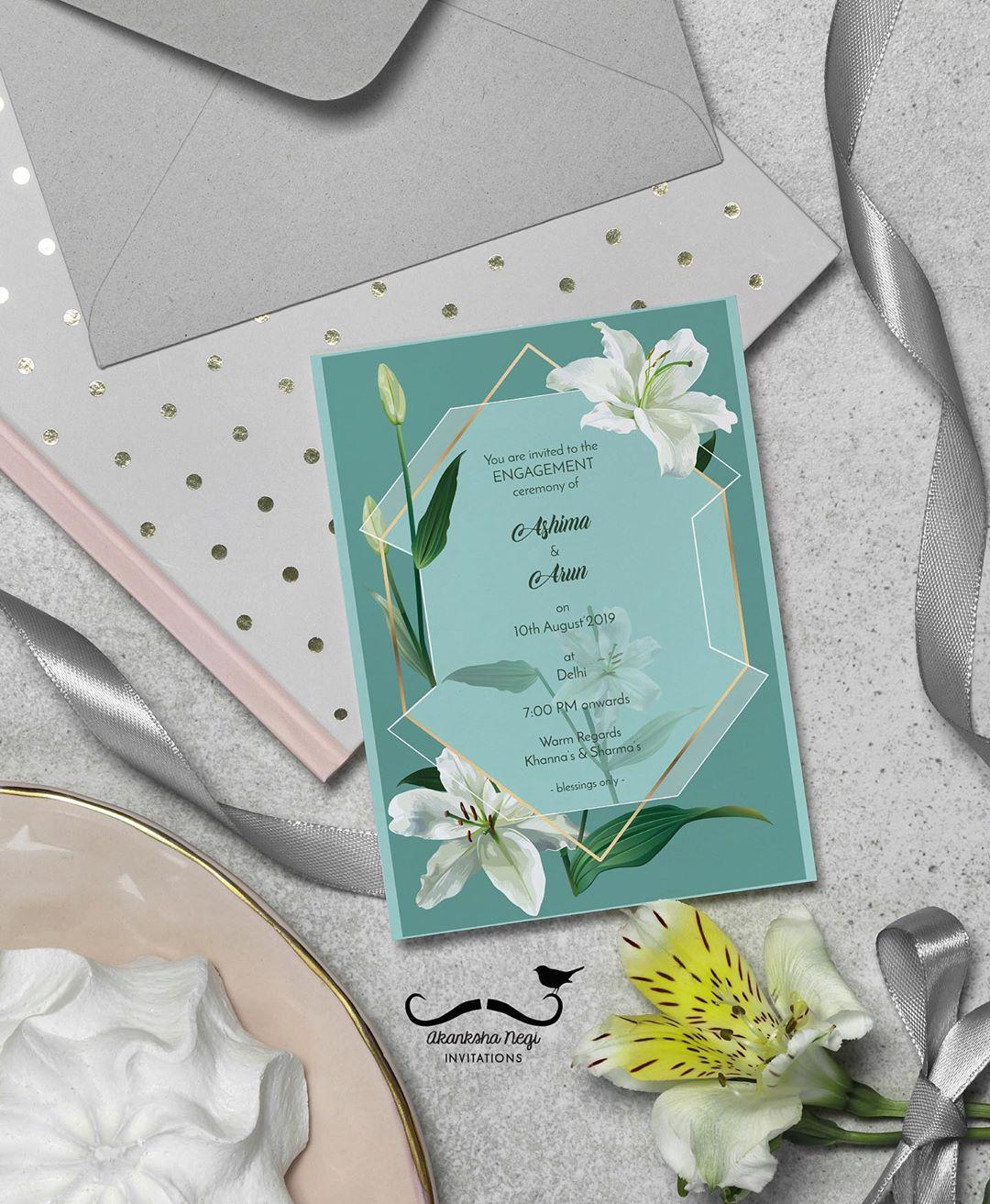 Creative Wedding Invitations Background Ideas for Your Big Day