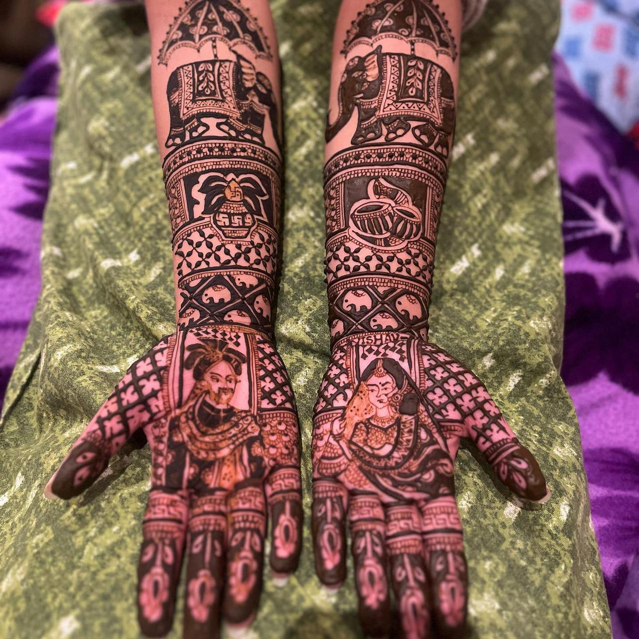 40+ Front Hand Mehndi Designs For Every Bride | WedMeGood