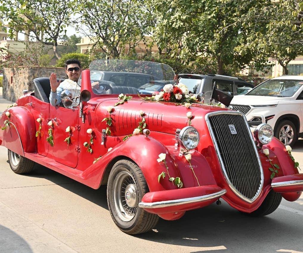 Simple Car Decoration for Wedding