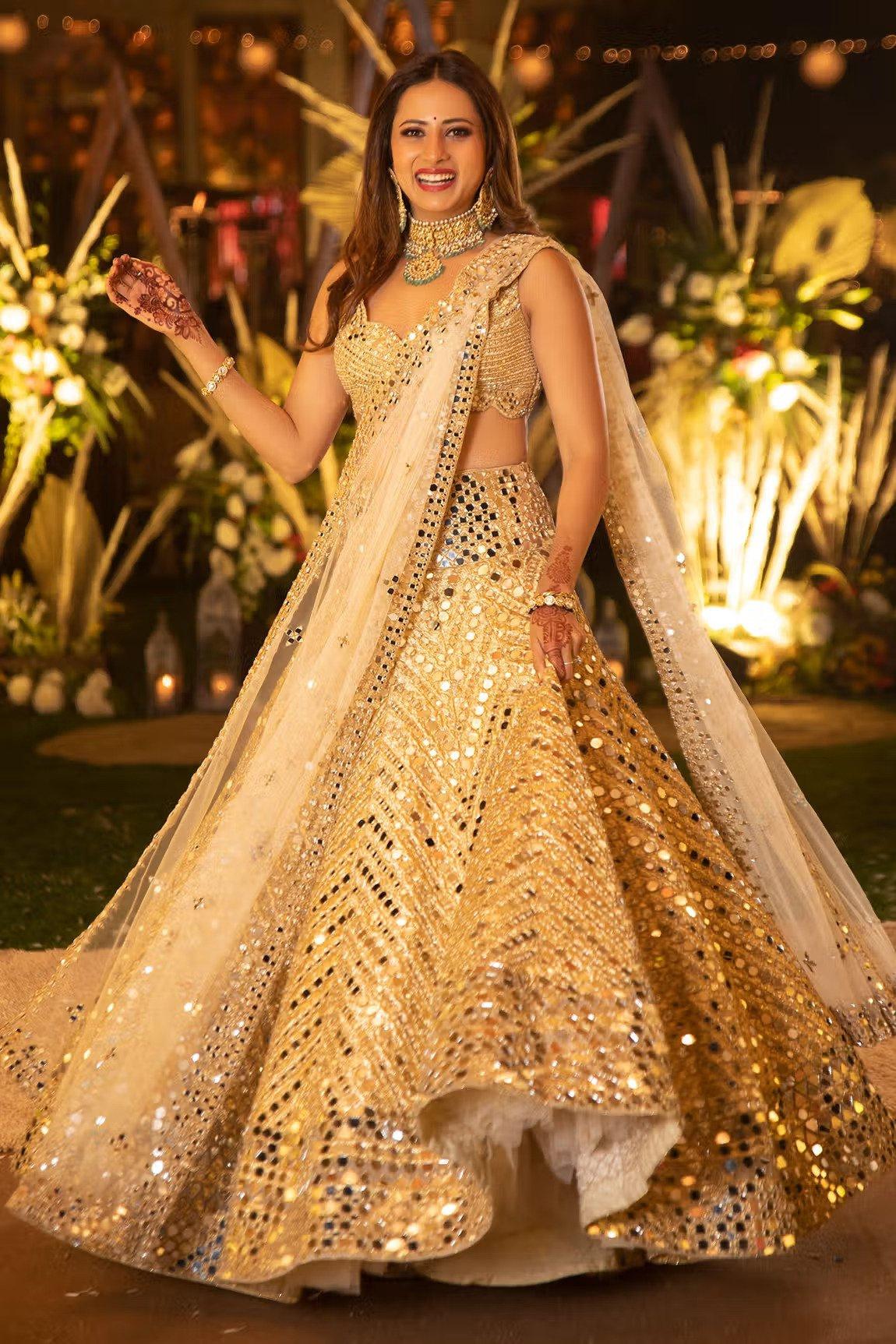 Beautiful organza and silk Lehenga | Designer dresses elegant, Indian  designer outfits, Lehnga designs
