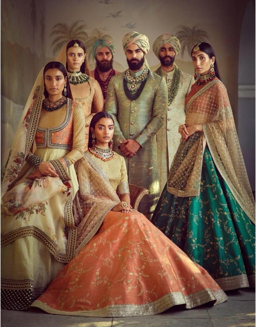 This Jalandhar-based interior designer chose a breathtaking Sabyasachi  lehenga for her wedding - Times of India