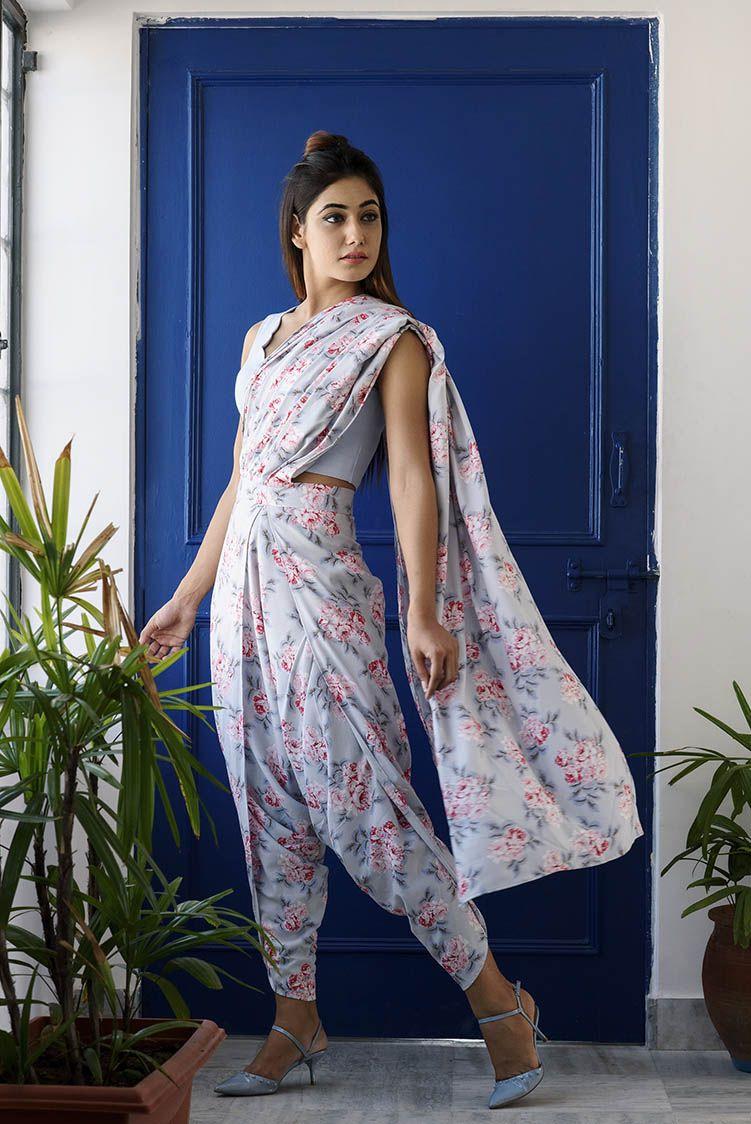 Dhoti saree draping clearance styles