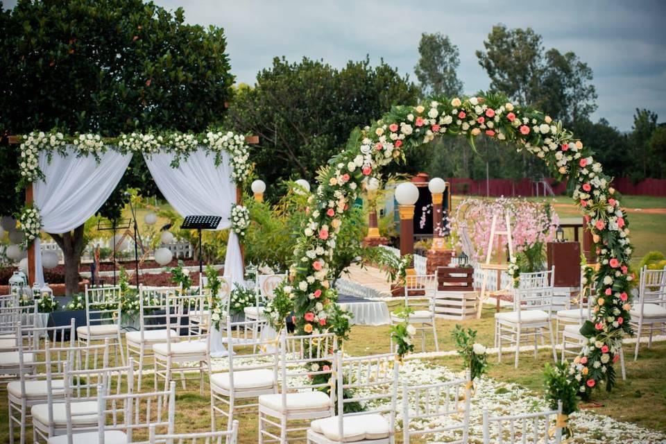 50+ Outdoor Wedding Venues in Bangalore