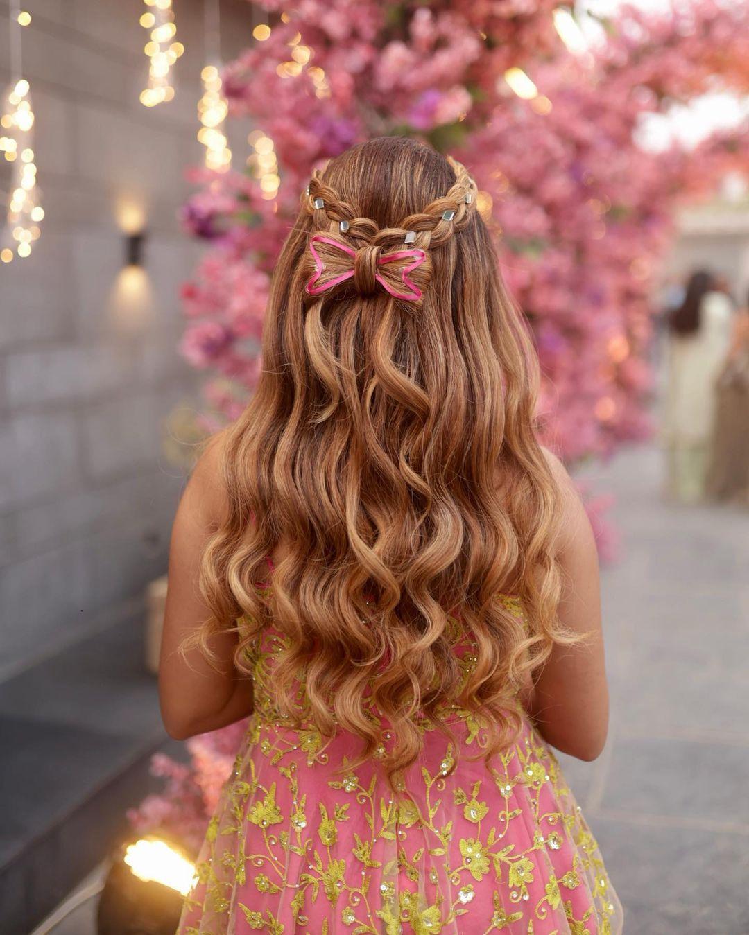 Pin by Brittany Brown on Hair | Kids hairstyles, Kid braid styles, Kids  hairstyles for wedding