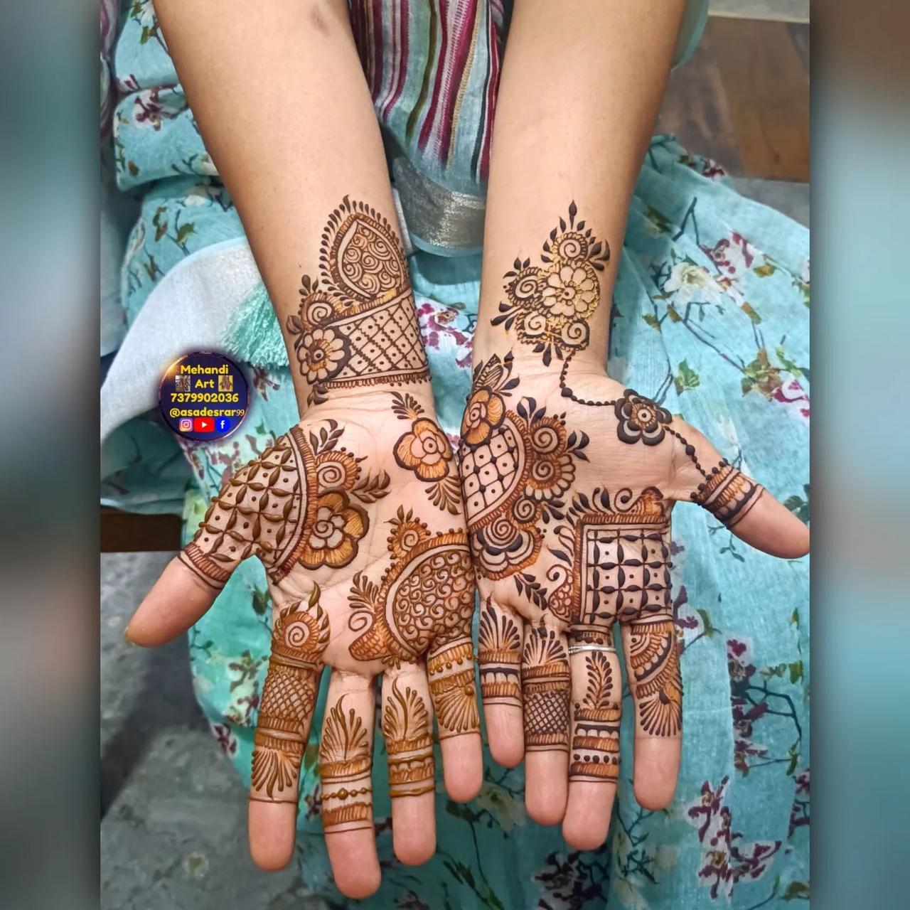 arabic henna designs