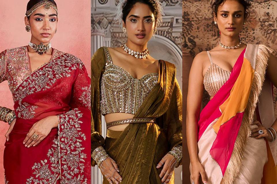 #TheSareeEdit: 50+ Designer Organza Sarees for 2025