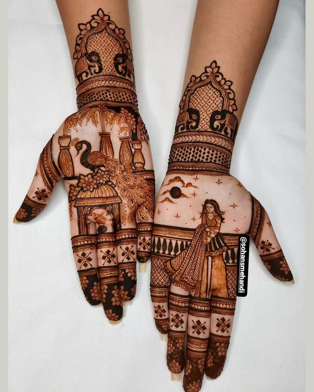 henna bridal mehndi designs