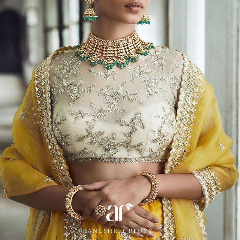 💥💥💥 Beautiful designer lehenga with pretty maggam work blouse..... 3 to  5 yrs price 3900+& 6 to 9 yrs price 4200+& 10 to 15... | Instagram