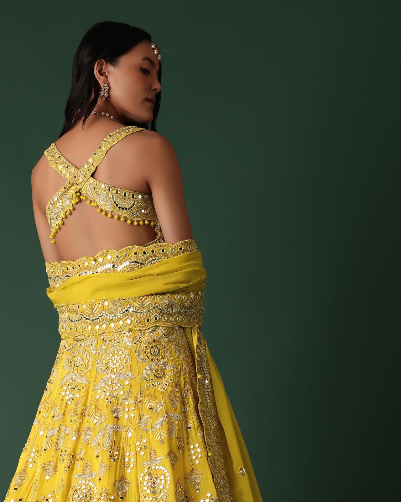 Designer Gujarati Wedding Saree Online Discounted |  www.bayleafservicehub.com