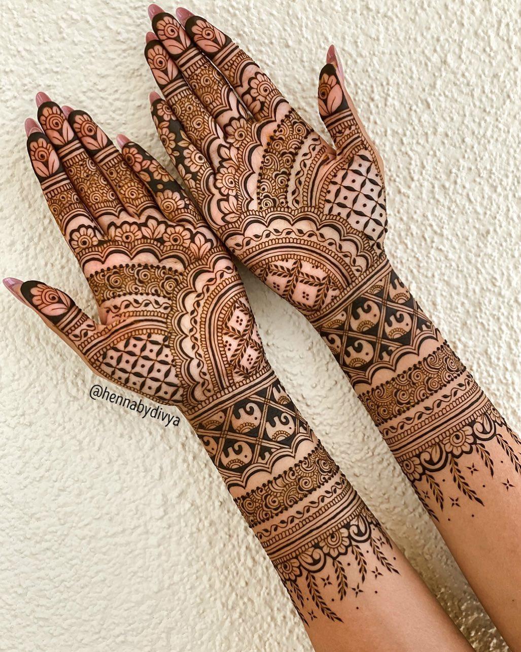 60+ Stunning Mehndi Designs For Karwa Chauth 2024