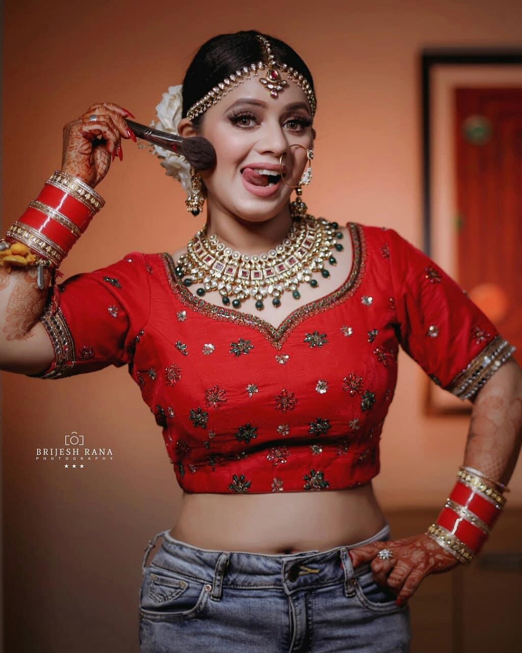 Indian Bridal Dramatic Portrait Photoshoot using One Light + BTS | Nikon Z6  with 35mm 1.8 - YouTube