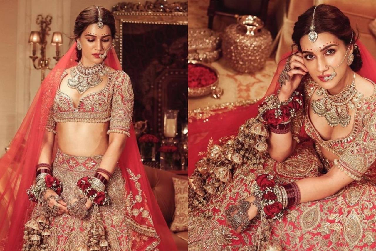 So How Much Does A Manish Malhotra Lehenga Cost? | Bridal lehenga red,  Indian bridal outfits, Indian bridal dress